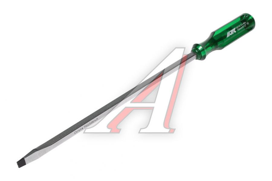 Отвертка шлицевая SL 10.0х300мм со сквозным стержнем JTC