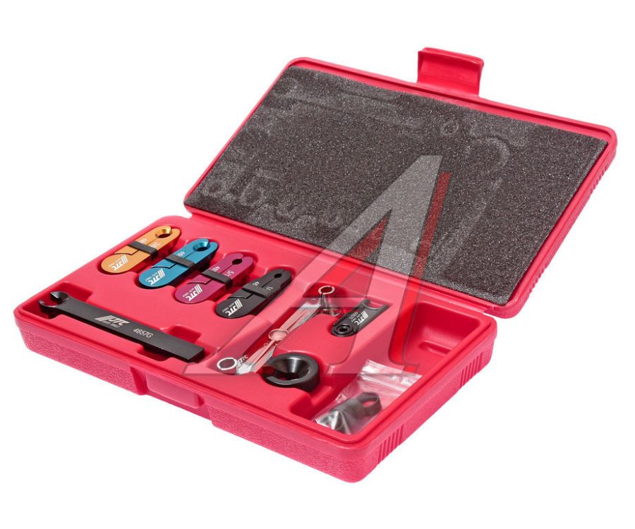Набор для разъединения трубопроводов систем кондиционирования,топливной 8 предметов в кейсе JTC