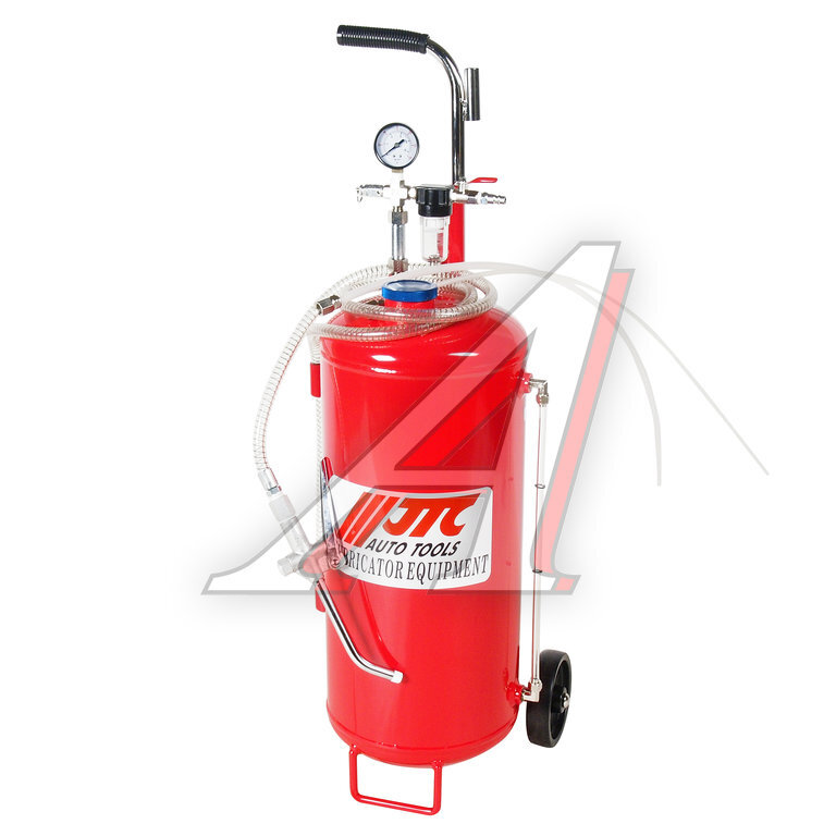 Установка для подачи масла 25л с пневмоприводом JTC