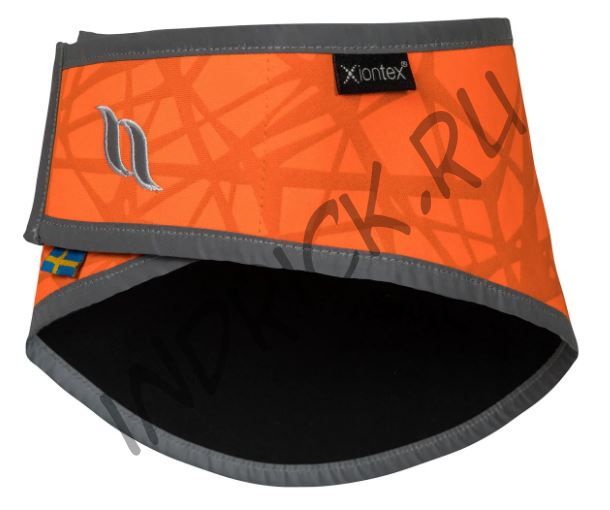 Сигнальная светоотражающая бандана для собаки оранжевая Back on Track Draco Oranssi