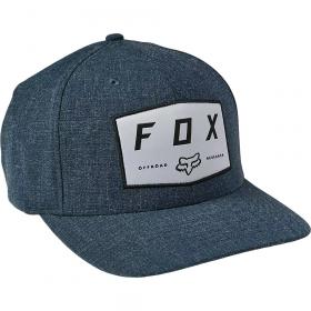 Fox Badge Flexfit Hat Dark Indigo бейсболка