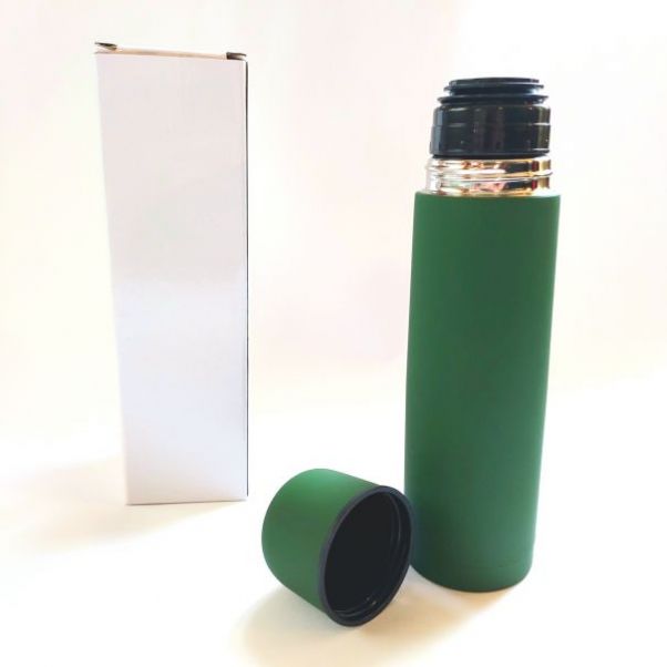 Термос Soft зеленый