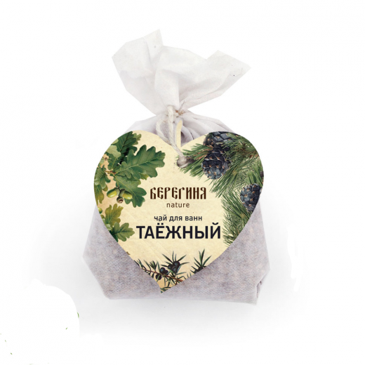 Чай для ванны Таёжный 80 гр, ТМ Берегиня