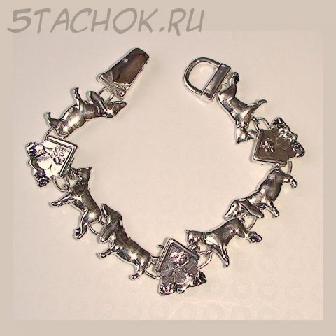 Браслет "Забавные песики" (Вьетнам)