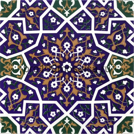 Ornamento BL-006 Керамика, поверхность глянцевая 300*300*10 мм (NATURAL)