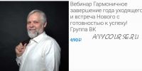 Гармоничное завершение года уходящего и встреча Нового с готовностью к успеху! (Андрей Ермошин)