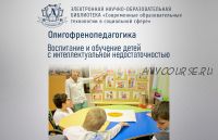 Олигофренопедагогика. Воспитание и обучение детей с интеллектуальной недостаточностью [lomonosov.online]