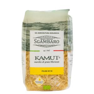 Макароны Филини Sgambaro Filini Kamut Bio камут Био 250 г - Италия