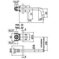 схема Paffoni Light LIG007NO70