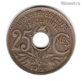 Франция 25 сантимов 1925