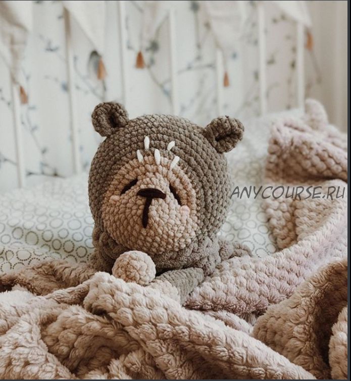 Пижамница Медвежонок (kate_made_crochet)