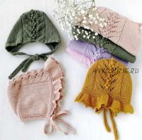 [Вязание] Мастер-класс: Вязаный чепчик Блум. Спицы (knitting.pattern)