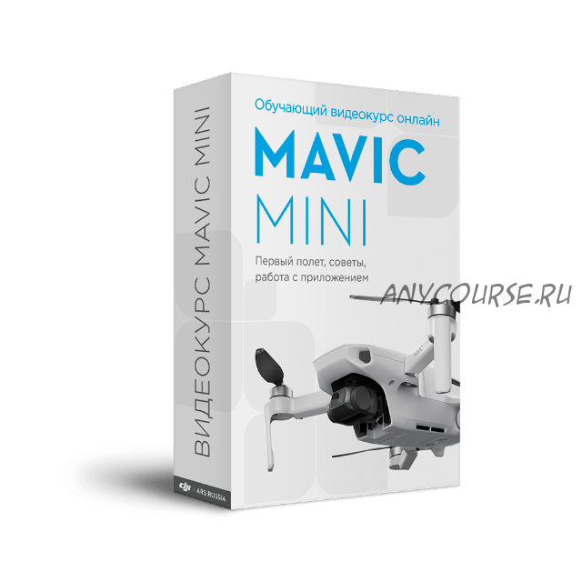 Видеокурс DJI Mavic Mini (онлайн). Первый полет, советы, работа с приложением [DJIMSK]