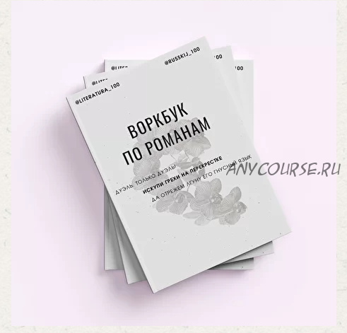 [Литература_100] Воркбук по романам, том 1. Для 8-9 классов (Виктория Алексеева)