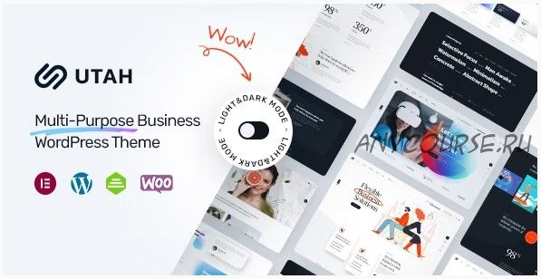 [themeforest] Utah v1.0.1 NULLED - многоцелевая бизнес-тема WordPress (GT3themes)