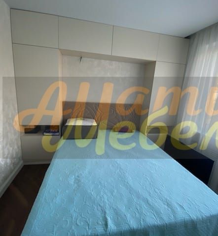 мебель в спальню (пенал с антресолями+кровать+матрас)