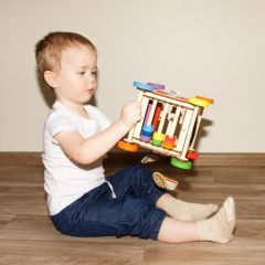 Бизиборд Семицветик