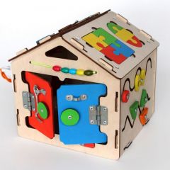 Бизиборд домик Малыш