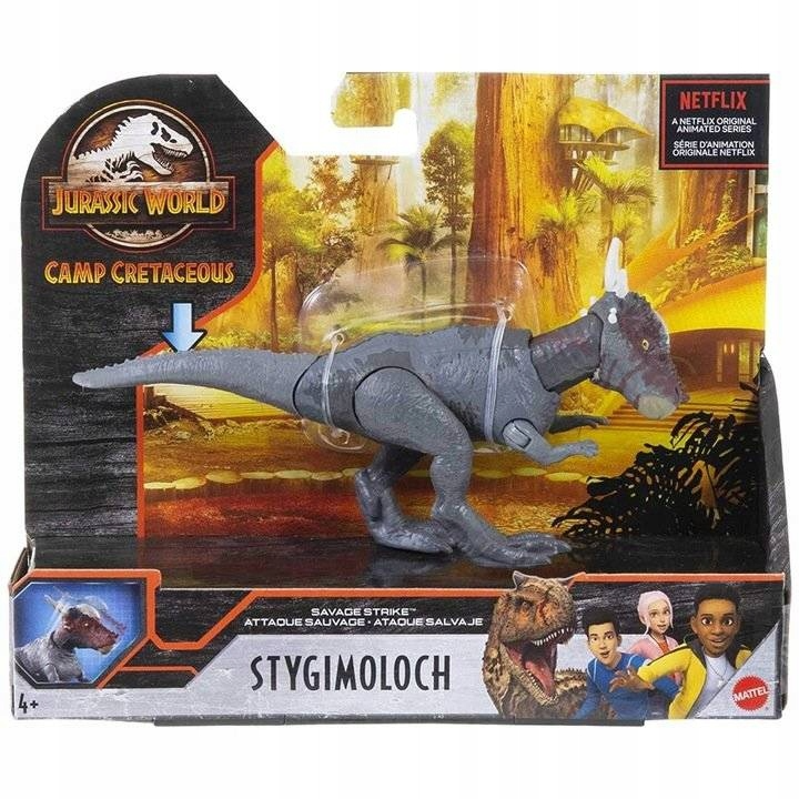 Фигурка динозавра Jurassic World Стигимолох серия "Яростный удар" Stygimoloch Savage Strike GVG49