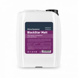 Shine Systems BlackStar Matt - матовый полироль для резины, 5л цена, купить в Челябинске