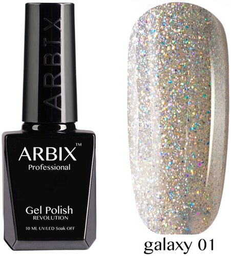 Гель-лак Arbix GALAXY № 001, 10 мл