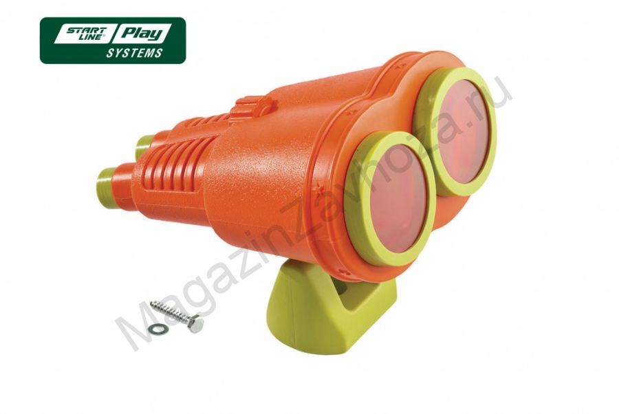 Бинокль оранжевый