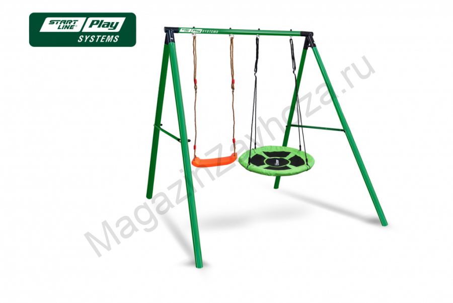 Качели SLP SYSTEMS 2 секции плюс лодочка плюс гнездо