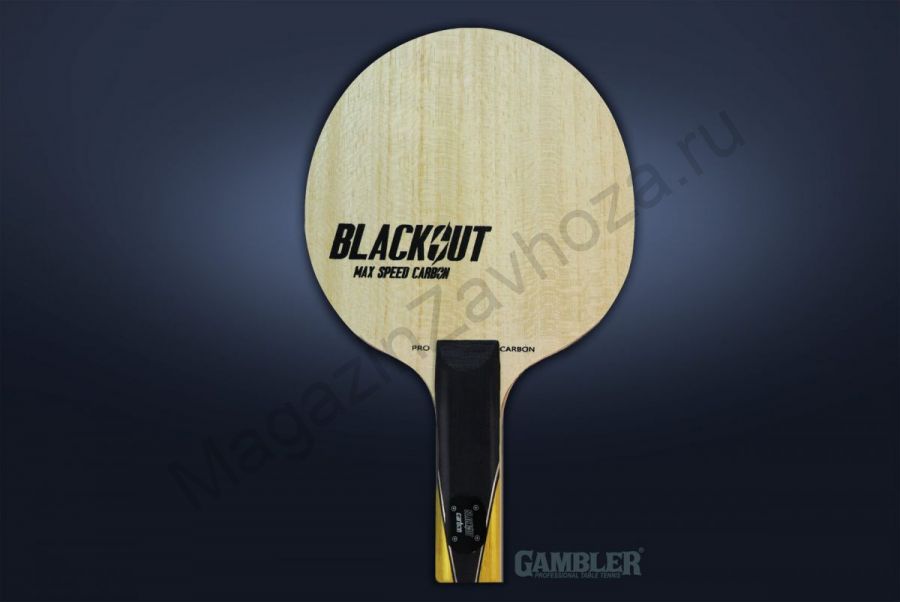Основание ракетки Blackout max speed carbon straight | (прямая)