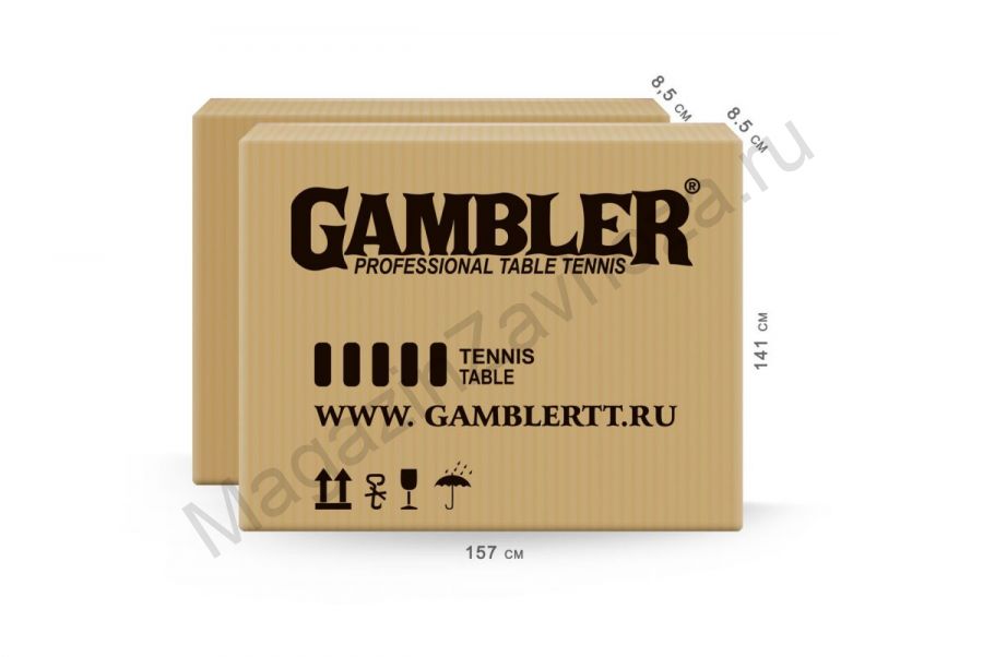 Теннисный стол Gambler Edition Indoor green