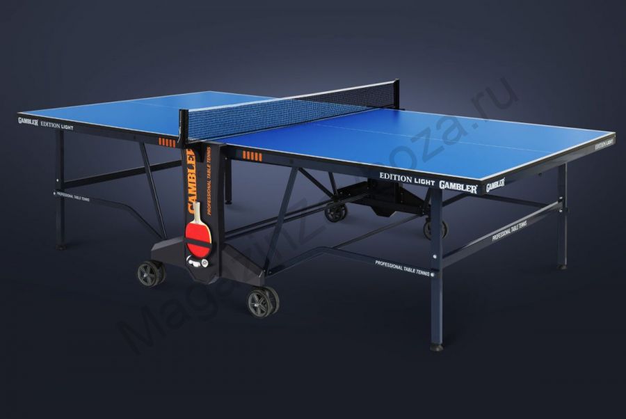 Теннисный стол Gambler Edition Light blue