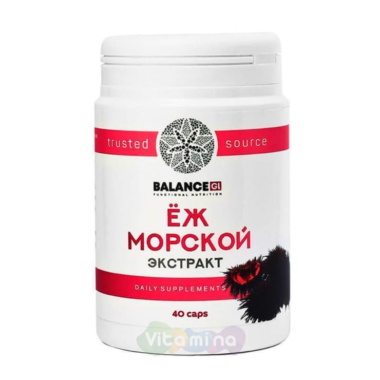 BALANCE GL Экстракт Морского Ежа Sea Urcin, 40 капс