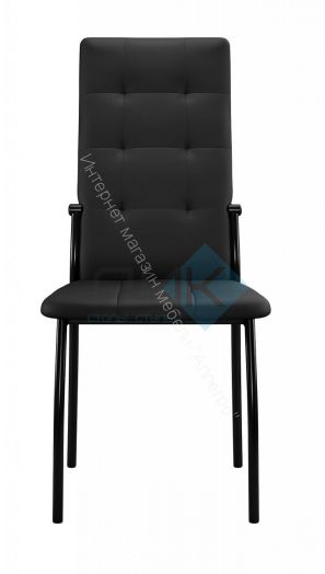 Стул ГАЛС-М каркас черный/кожзам Pegaso черный