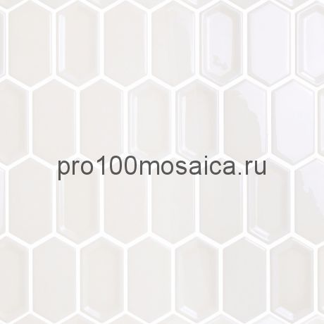 Crayon White glos 38x76x8 Мозаика серия Candylike, размер, мм: 278*304 (LEEDO)