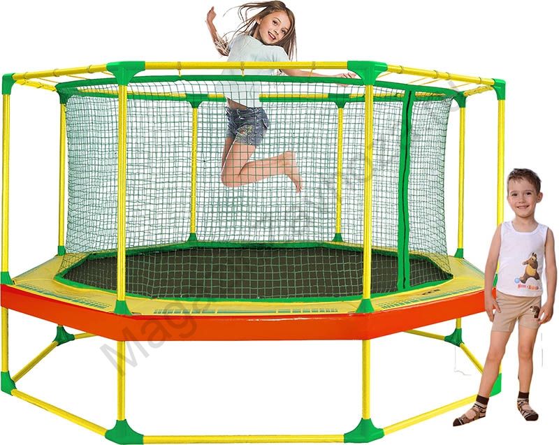 Батут Leco-IT Outdoor с ограждением диам. 230 см