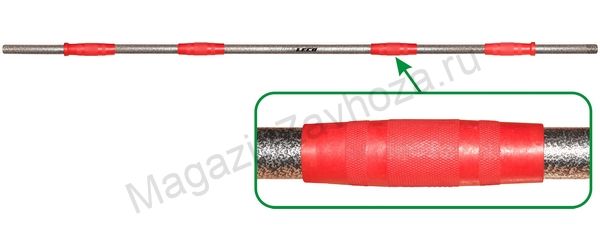 Гриф для штанги Leco-IT Home на диам. 25 мм, 150 см, на 120 кг, вес 6,5 кг