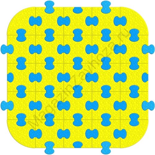 Пазловое покрытие для модульного манежа 1,25 х 1,25 м