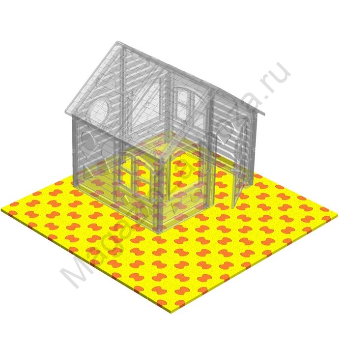 Puzzle Playground 200 х 200 см для детских домиков LKids