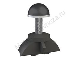 Резьбовая шпилька с крепежом для узлового элемента