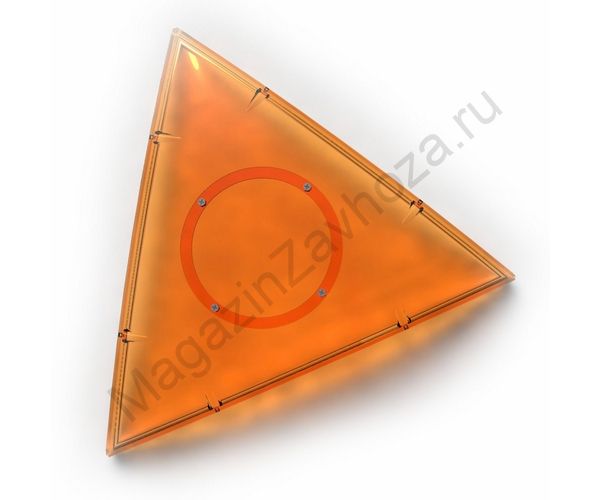 Деталь геокупола 3 м C оранж прозрачный из ПЭТ