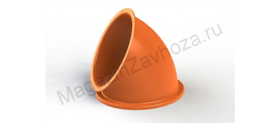 Верхняя деталь крепления подъема туннельных горок оранж