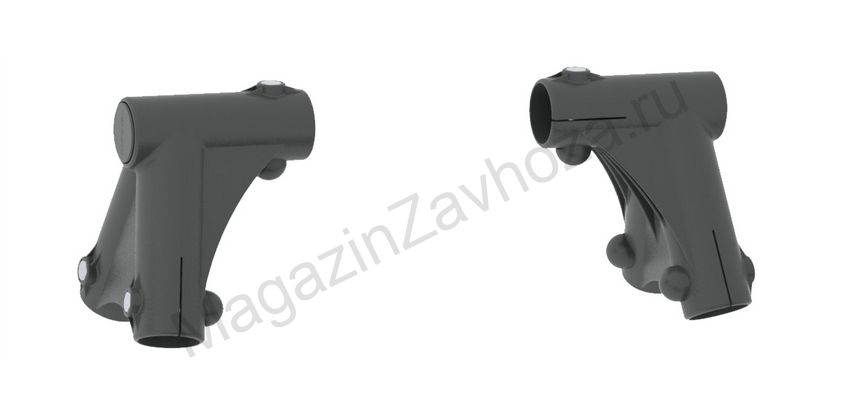 Комплект узловых элементов 4-х опорной конструкции из трубы 48