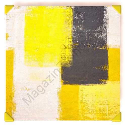 Столешница желт с рисунком №4