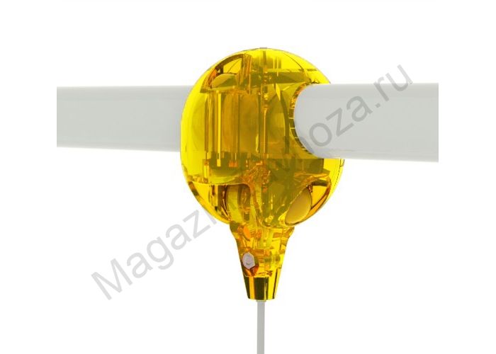 Подшипниковая система качания с креплением на трубу 57 мм макс 300 кг желт прозрачный