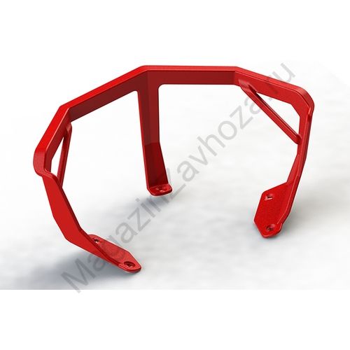 Поручень для детских качелей и стульев красный