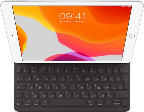 Чехол-клавиатура Apple Smart Keyboard для Apple iPad (10.2", 10.5"), черный (РСТ)