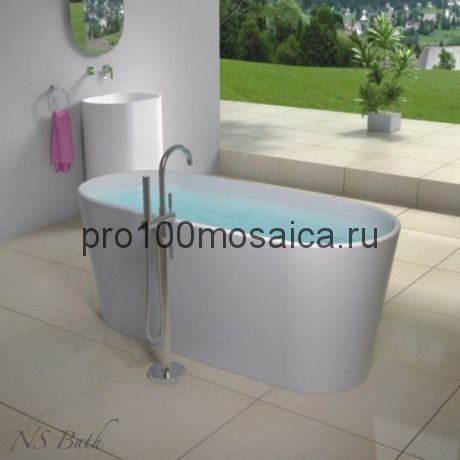 NSB-15690 Ванна из POLYSTONE (акриловый камень) размер,мм: 1540*672*640 (NS BATH)