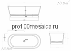NSB-17704  Ванна из POLYSTONE (акриловый камень) размер,мм: 1700*755*560  (NS BATH)