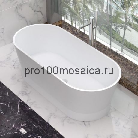 NSB-17704  Ванна из POLYSTONE (акриловый камень) размер,мм: 1700*755*560  (NS BATH)