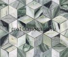 Onice Verde oliva POL diamond 96x55x7 Мозаика серия Pietrine Stone, размер, мм: 298*259*7 (Caramelle)