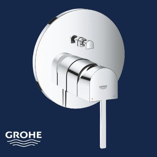 ОДНОРЫЧАЖНЫЙ СМЕСИТЕЛЬ ДЛЯ ВАННЫ GROHE PLUS 24060003